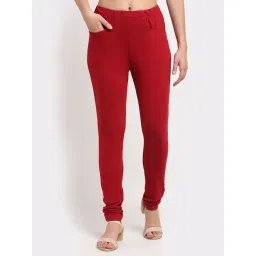 BRINNS Red Regular Fit Mid Rise Leggings-picture-33