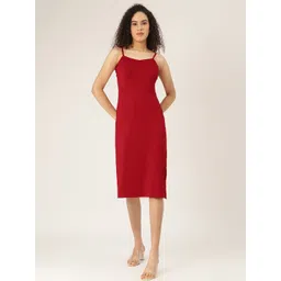 BRINNS Red Sheath Midi Dress-picture-10