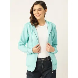 BRINNS Turquoise Front-Open Hoodie-picture-43