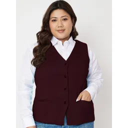 BRINNS V-Neck Sleeveless Waistcoat-picture-17
