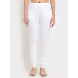 BRINNS White Regular Fit Mid Rise Leggings-picture-17