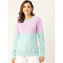 BRINNS Women Colourblocked Fleece Sweatshirt-picture-19