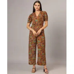 brinns Women Embroidered V-Neck Jumpsuit-picture-17