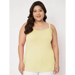 BRINNS Yellow Solid Camisoles-picture-12