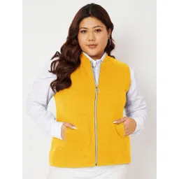 BRINNS Yellow Solid Casual Jacket-picture-34