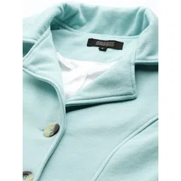 brinns Polycotton fleece Solid Coat For Women image 4