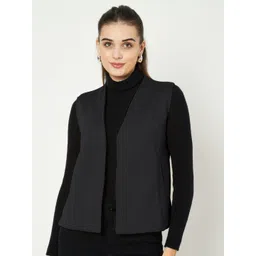 Solid Women Waistcoat-image-34