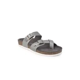 BRISKERS Women Open Toe Flats with Buckles-picture-38