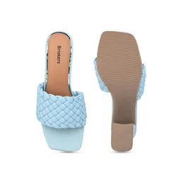 BRISKERS Women Woven Block Sandals image 4