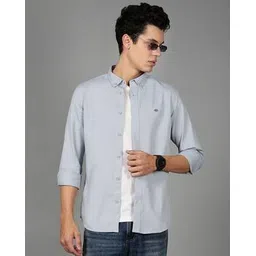 british club Men Slim Fit Cotton Twill Shirt-picture-53