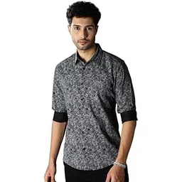 british club Men Slim Fit Shirt with Patch Pocket | Casual Slim Shirt Stylish Shirt for Office | Lightweight Tailored Shirt for Men | Versatile Shirt |-picture-37