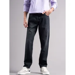 British Club Men Smart Regular Fit Mid-Rise Light Fade Jeans-picture-30