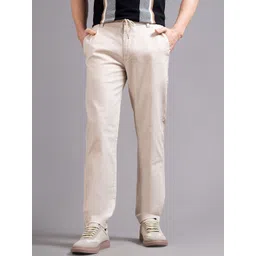 British Club Men Smart Slim Fit Low-Rise Cotton Chinos-picture-22