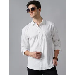 British Club Men Standard Slim Fit Opaque Casual Shirt-picture-35