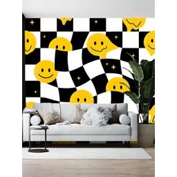 British Terminal Black & White Printed Self-Adhesive Wallpaper-picture-27