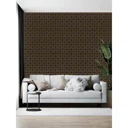 British Terminal Black & Yellow Geometric Printed Self Adhesive Wallpaper-picture-16