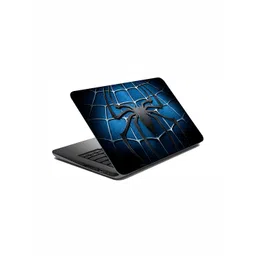 British Terminal Blue & Black Spiderman Superhero Printed Laptop Skin Fully Sticker-picture-10