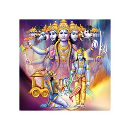 British Terminal Blue and GoldToned Religious Wall Sticker-picture-22