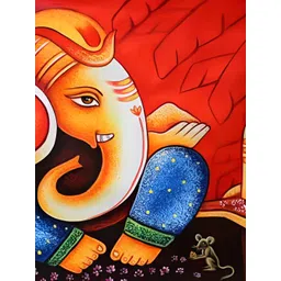 British Terminal Blue & Orange Paper Paintings Wall Art-picture-40