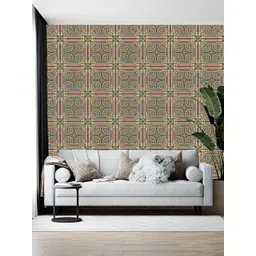 British Terminal Green Printed Self-Adhesive Wallpaper-picture-24