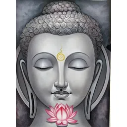 British Terminal Grey & Red Religious Painting Wall Art-picture-34