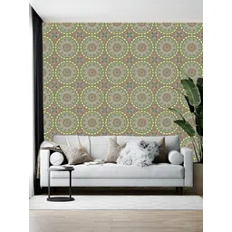 British Terminal Pink & Green Printed Self-Adhesive Wall Sticker-picture-34