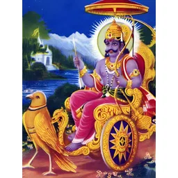 British Terminal Purple & Gold-Toned Religious Painting Wall Art-picture-22