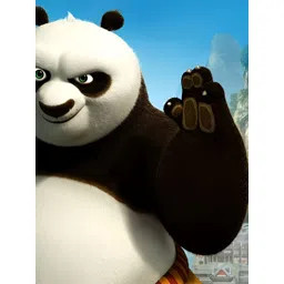 British Terminal White & Brown Cartoon Characters Paper Painting Wall Art-picture-25