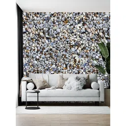 British Terminal White & Grey Printed Self-Adhesive WallPaper-picture-13