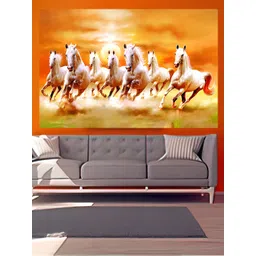 British Terminal White & Orange 1 Piece Paper Birds and Animals Wall Photographs-picture-31