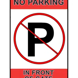 British Terminal White No Parking Canvas Wall Art-picture-38