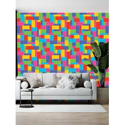 British Terminal Yellow & Green Printed Self-Adhesive Wallpaper-picture-13