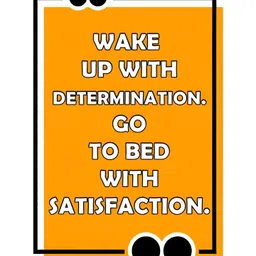 British Terminal Yellow & White Motivational Quotes Wall Painting-picture-15