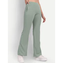 BROADSTAR Women Relaxed Flared High-Rise Non Iron Bootcut Trouser-picture-10