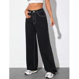 BROADSTAR Women Smart Straight Fit High-Rise Jeans-picture-10