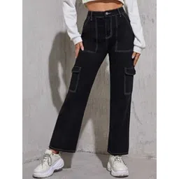 BROADSTAR Women Smart Straight Fit High-Rise Stretchable Jeans-picture-11