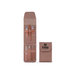 Bronson Professional 9 Pc Manicure& Pedicure Grooming Kit with Travel Pouch-picture-11