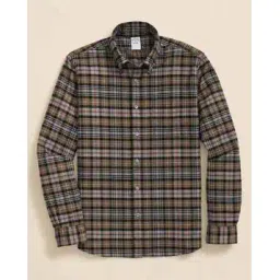 brooks brothers Flannel Pattern Regular Fit Sport Shirt-picture-52
