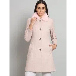 BROOWL Single Breasted Woollen Overcoat-picture-16