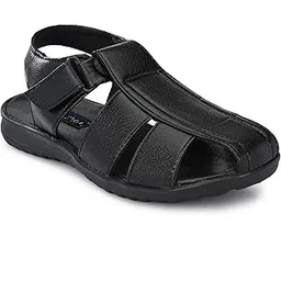 browalk Men's Confort Synthetic Leather Sandal-picture-50
