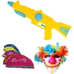 brown leaf Holi Pichkari Water Gun Pichkari for Kids Holi Party Fun Toys 1 PC+10 HC+ 1 JM Water Gun-picture-32