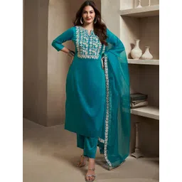BROYAAR SHOP Women Pure Silk Kurta Sets-picture-23