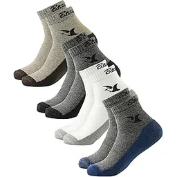 Men Solid Ankle Length Socks-image-1