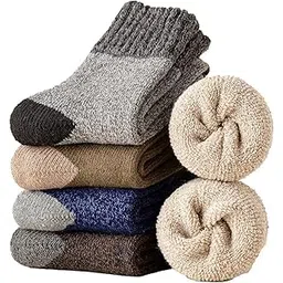 Men Solid Mid-Calf/Crew Socks (Pack of 5)-image-7