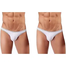 bruchi club Mens and Boys Thong Strechable Cotton Underwear Unique Flexible Combo Pack of 2-picture-19
