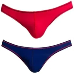 bruchi club Mens and Boys Thong Strechable Cotton Underwear Unique Flexible Pack of 2-picture-16