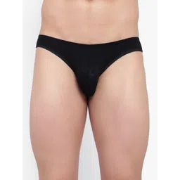 Bruchi CLUB Pack Of 3  Low-Rise Anti-Bacterial Thong Briefs- BRC-ML-FOXY-611-BK-3C-S-picture-14