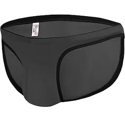 bruchi club Stand Out, Among Crowd See Through Thong | Thong for Men Set of 2 | Comfortable Thongs Men's Active Thong for Gym| Most Comfortable Men's Thong | Black Men's Brief Combo-picture-18