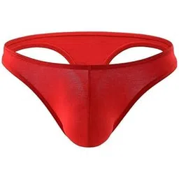 bruchi club Thongs for Men's Polyester Blend G-Strings and Thongs Red Medium Size Thongs for Men's-picture-35