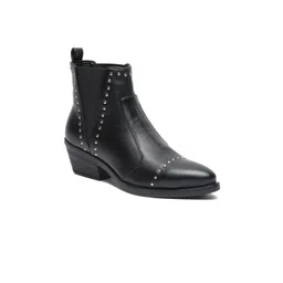 Bruno Manetti Women Black Chelsea Boots-picture-16